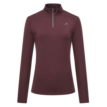 Tech top Euro-Star Olivia Rosa nera Bordeaux