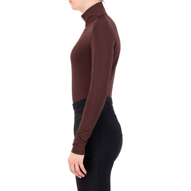 Tech top Euro-Star Olivia Rosa nera Bordeaux