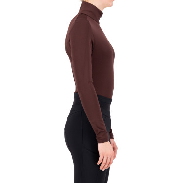 Tech top Euro-Star Olivia Rosa nera Bordeaux