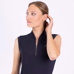 Top Euro-Star Ramona senza maniche Marina Blu marino