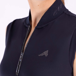 Top Euro-Star Ramona senza maniche Marina Blu marino