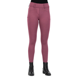 Legging d'équitation Easy Rider Rihanna FullGrip Rose d'aubépine