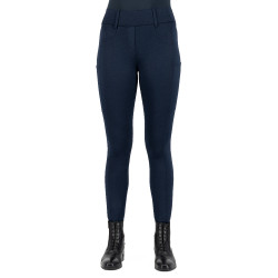 Legging d'équitation Easy Rider Rihanna FullGrip Marine