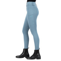 Leggings da equitazione Easy Rider Rihanna FullGrip Blu navy