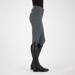 Pantaloni da equitazione Euro-Star Amare FullGrip Castoro scuro Grigio