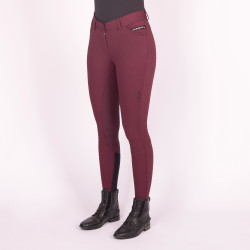 Pantaloni da equitazione Euro-Star Arista Fashion Diamond FullGrip Baia nera Bordeaux Pantaloni da equitazione Euro-Star Arista Fashion Diamond FullGrip Baia nera Bordeaux