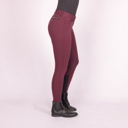 Pantaloni da equitazione Euro-Star Arista Fashion Diamond FullGrip Baia nera Bordeaux Pantaloni da equitazione Euro-Star Arista Fashion Diamond FullGrip Baia nera Bordeaux