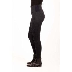 Pantaloni da equitazione Euro-Star Equitation Queen extr. FullGrip Nero