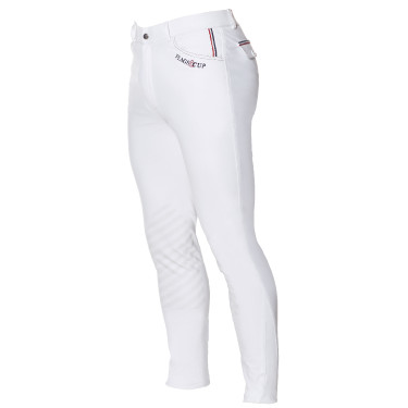 Pantalon Flags & Cup Saint Malo homme Blanc / marron