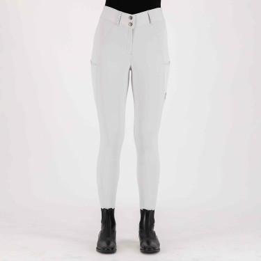 Pantaloni da equitazione Imperial Riding Bliss FullGrip Cristallo Bianco