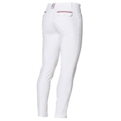 Pantalon Flags & Cup Saint Malo homme Blanc / marron