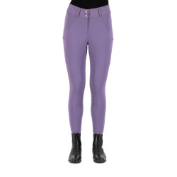 Pantaloni da equitazione Imperial Riding Bliss FullGrip Ametista Viola