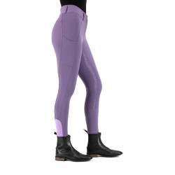 Pantaloni da equitazione Imperial Riding Bliss FullGrip Ametista Viola