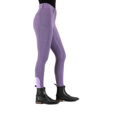 Pantaloni da equitazione Imperial Riding Bliss FullGrip Ametista Viola