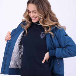 Bomber giacca HV Polo Novia Blu profondo