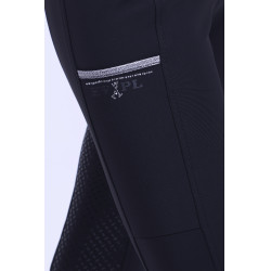 Leggings da equitazione HV Polo Clarissa FullGrip Nero Leggings da equitazione HV Polo Clarissa FullGrip Nero