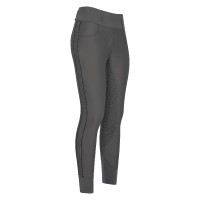 Leggings da equitazione HV Polo Isabell FullGrip Grigio estremo