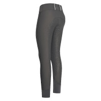 Leggings da equitazione HV Polo Isabell FullGrip Baia nera Bordeaux