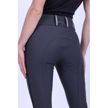 Leggings da equitazione HV Polo Isabell FullGrip Grigio estremo Leggings da equitazione HV Polo Isabell FullGrip Grigio estremo