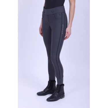 Leggings da equitazione HV Polo Isabell FullGrip Grigio estremo Leggings da equitazione HV Polo Isabell FullGrip Grigio estremo