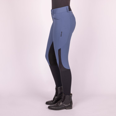 Pantaloni da equitazione Euro-star Airflow Full Marina Blu marino