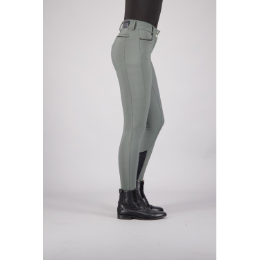 Pantaloni da equitazione Euro-star Arielle Cool FullGrip Grigio roulette
