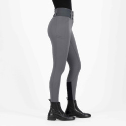 Pantaloni da equitazione Euro-star Athletic lean Fullgrip Magnete Grigio Pantaloni da equitazione Euro-star Athletic lean Fullgrip Magnete Grigio