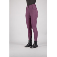 Pantaloni da equitazione Euro-star Indigo Glam FullGrip Baia nera Bordeaux Pantaloni da equitazione Euro-star Indigo Glam FullGrip Baia nera Bordeaux