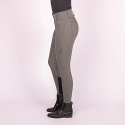Pantaloni da equitazione Euro-star Indigo Glam FullGrip Grigio roulette Pantaloni da equitazione Euro-star Indigo Glam FullGrip Grigio roulette