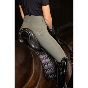 Pantaloni da equitazione Euro-star Indigo Glam FullGrip Grigio roulette Pantaloni da equitazione Euro-star Indigo Glam FullGrip Grigio roulette