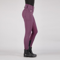 Pantalon d'équitation Euro-star Indigo high waist FullGrip Baie noire Pantalon d'équitation Euro-star Indigo high waist FullGrip Baie noire