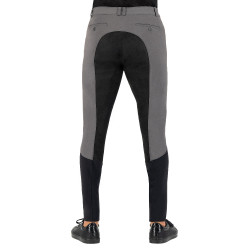 Pantaloni da equitazione Euro-star Marcello Full Magnete Grigio