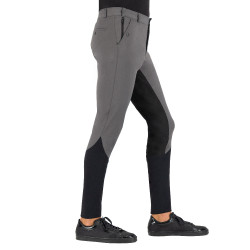 Pantaloni da equitazione Euro-star Marcello Full Magnete Grigio