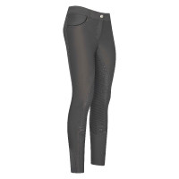Pantaloni da equitazione HV Polo Ellen FullGrip Grigio estremo