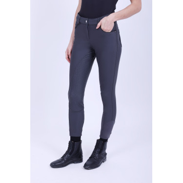 Pantaloni da equitazione HV Polo Ellen FullGrip Grigio estremo Pantaloni da equitazione HV Polo Ellen FullGrip Grigio estremo