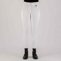 Pantaloni da equitazione HV Polo Miranda FullGrip Bianco Pantaloni da equitazione HV Polo Miranda FullGrip Bianco