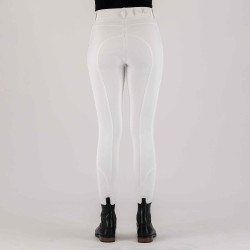 Pantaloni da equitazione HV Polo Miranda FullGrip Bianco