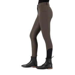 Pantaloni da equitazione HV Polo Miranda FullGrip Prateria Verde