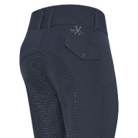 Pantaloni da equitazione HV Polo Nadine FullGrip Marina Blu marino Pantaloni da equitazione HV Polo Nadine FullGrip Marina Blu marino