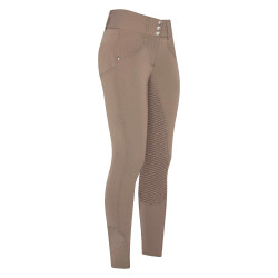 Pantaloni da equitazione HV Polo Nadine FullGrip Talpa Scuro Marrone Pantaloni da equitazione HV Polo Nadine FullGrip Talpa Scuro Marrone