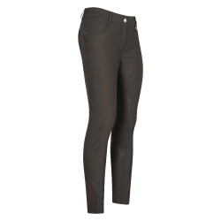 Pantaloni da equitazione HV Polo Nicky FullGrip Grigio estremo