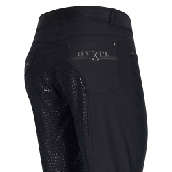 Pantaloni da equitazione HV Polo Nicky FullGrip Nero Pantaloni da equitazione HV Polo Nicky FullGrip Nero