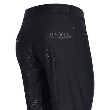 Pantaloni da equitazione HV Polo Nicky FullGrip Nero Pantaloni da equitazione HV Polo Nicky FullGrip Nero