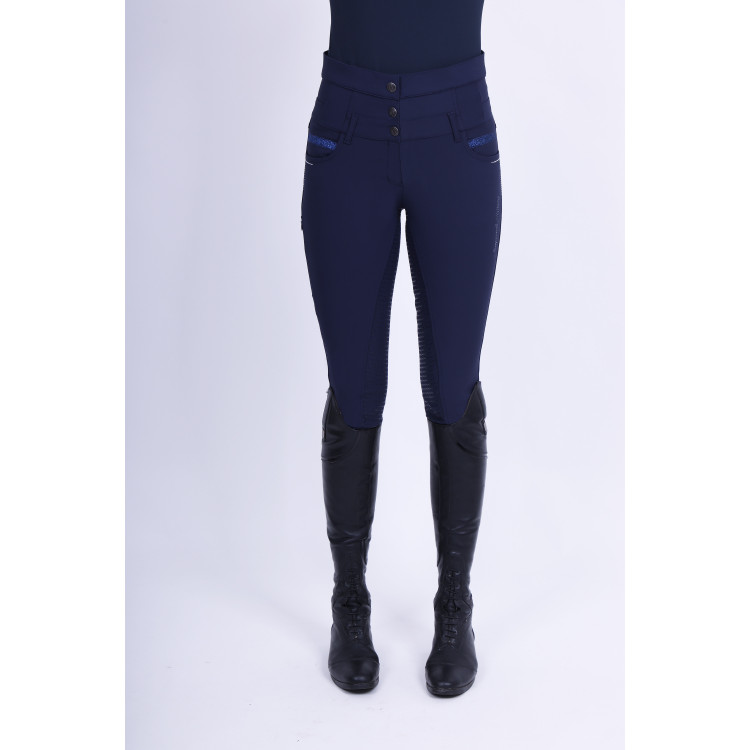 Pantaloni da equitazione Imperial Riding Mae Capone a vita extra alta FullGrip Pantaloni da equitazione Imperial Riding Mae Capone a vita extra alta FullGrip
