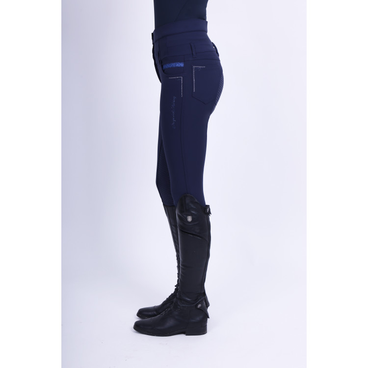 Pantaloni da equitazione Imperial Riding Mae Capone a vita extra alta FullGrip Pantaloni da equitazione Imperial Riding Mae Capone a vita extra alta FullGrip