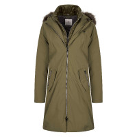 Parka HV Polo Isa Vert pétrole foncé