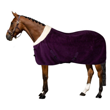 Coperta in pile Imperial Riding Ambient Galaxy Mora Bordeaux