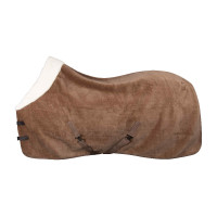 Coperta in pile Imperial Riding Ambient Galaxy Cappuccino Marrone