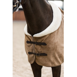Coperta in pile Imperial Riding Ambient Galaxy Cappuccino Marrone