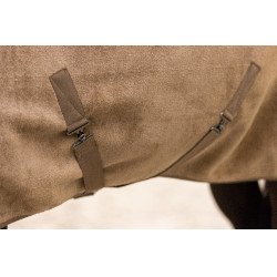 Coperta in pile Imperial Riding Ambient Galaxy Cappuccino Marrone